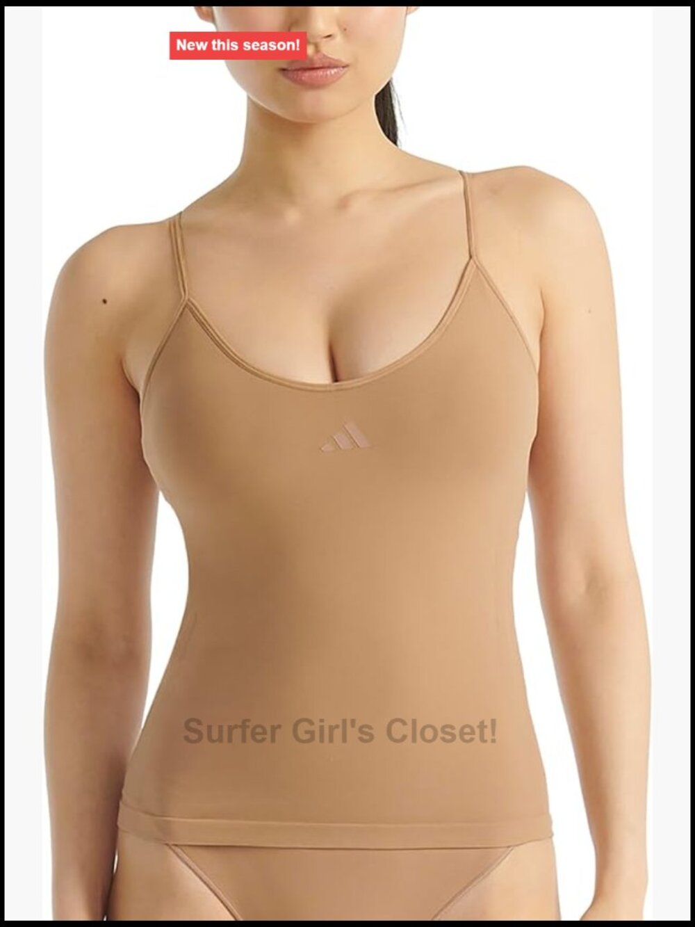 Seamless Micro Stretch Smoothing Tank Top with Built-in Bra 4-Way Stretch